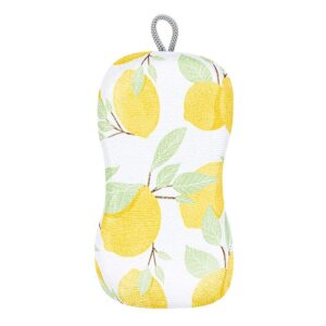 MUKitchen Lemon Tree Scrubsy Scrub Sponge 3″ x 6.5″