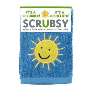 MUKitchen Sunshine Scrubsy Dish Cloth 12″ x 12″