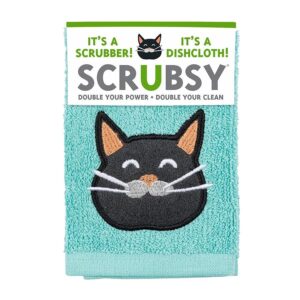 MUKitchen Meow Scrubsy Dish Cloth 12″ x 12″
