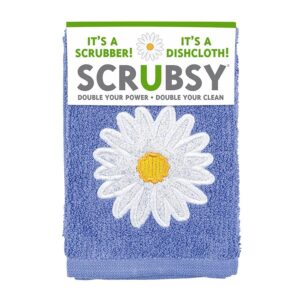 MUKitchen Daisy Scrubsy Dish Cloth 12″ x 12″