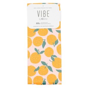 MUKitchen Orchard Vibe Dual-Sided Printed Tea Towel 18″ x 30″