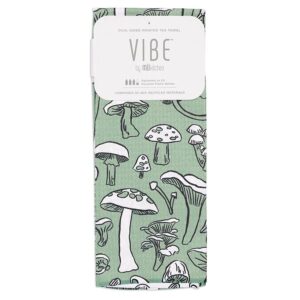MUKitchen Mushroom Medley Vibe Dual-Sided Printed Tea Towel 18″ x 30″