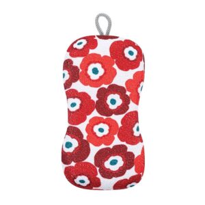 MUKitchen Poppy Fields Scrubsy Scrub Sponge 3″ x 6.5″