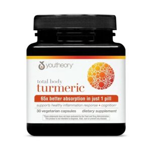 Youtheory Total Body Turmeric 30 VegCaps