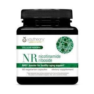 Youtheory Cellular Renewal NR Nicotinamide Riboside 60 VegCaps