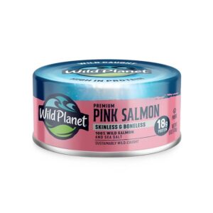 Wild Planet Foods Wild Pink Salmon 6 oz.