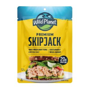 Wild Planet Foods Wild Skipjack Light Tuna 3 oz.