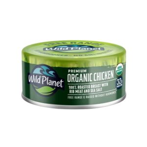 Wild Planet Foods Organic Roasted Chicken Breast 5 oz.