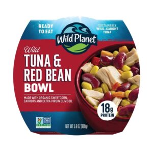 Wild Planet Foods Wild Tuna & Red Bean Ready-To-Eat Bowl 5.6 oz.