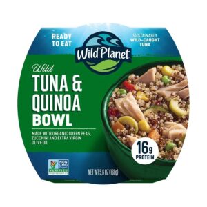 Wild Planet Foods Wild Tuna Quinoa Ready-To-Eat Bowl 5.6 oz.