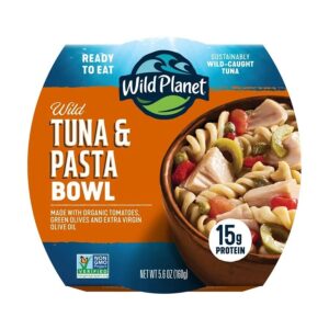 Wild Planet Foods Wild Tuna & Pasta Ready-To-Eat Bowl 5.6 oz.