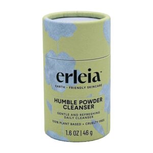 Erleia Vegan Plastic-Free Humble Powder Daily Cleanser 1.6 oz.