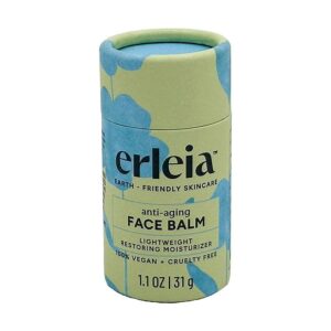 Erleia Vegan Plastic-Free Anti-Aging Face Balm 1.1 oz.