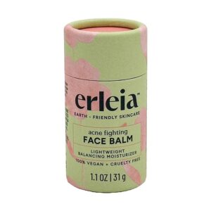 Erleia Vegan Plastic-Free Acne Fighting Face Balm 1.1 oz.