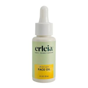 Erleia Vegan Plastic-Free All Skin Types Face Oil 2 fl. oz.