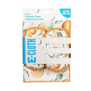 E-Cloth Oranges Kitchen Combo Pack