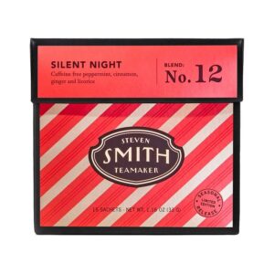 Smith Tea Holiday Silent Night Herbal Tea Blend 15 tea bags