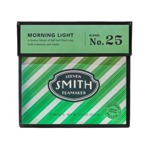 Smith Tea Holiday Morning Light Black Tea Blend 15 tea bags