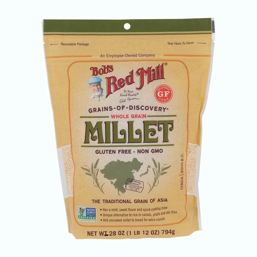 Bob’s Red Mill Whole Grain Millet 28 oz. bag Bob’s Red Mill Whole Grain Millet 28 oz. bag