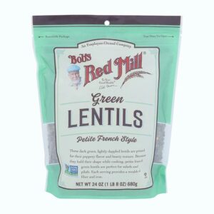 Bob’s Red Mill Petite French Green Lentils 24 oz. bag