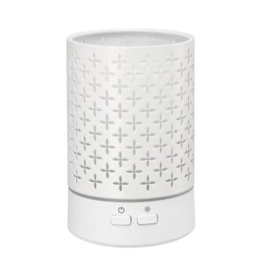 Serene House Twilight White Metal Essential Oil Wall-Plug