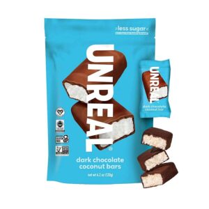Unreal Dark Chocolate Coconut Bars 4.2 oz.