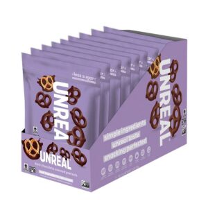 Unreal Dark Chocolate Covered Pretzels 9 (1.5 oz.) packs