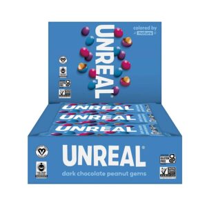 Unreal Dark Chocolate Peanut Gems 12 (1.5 oz.) packs